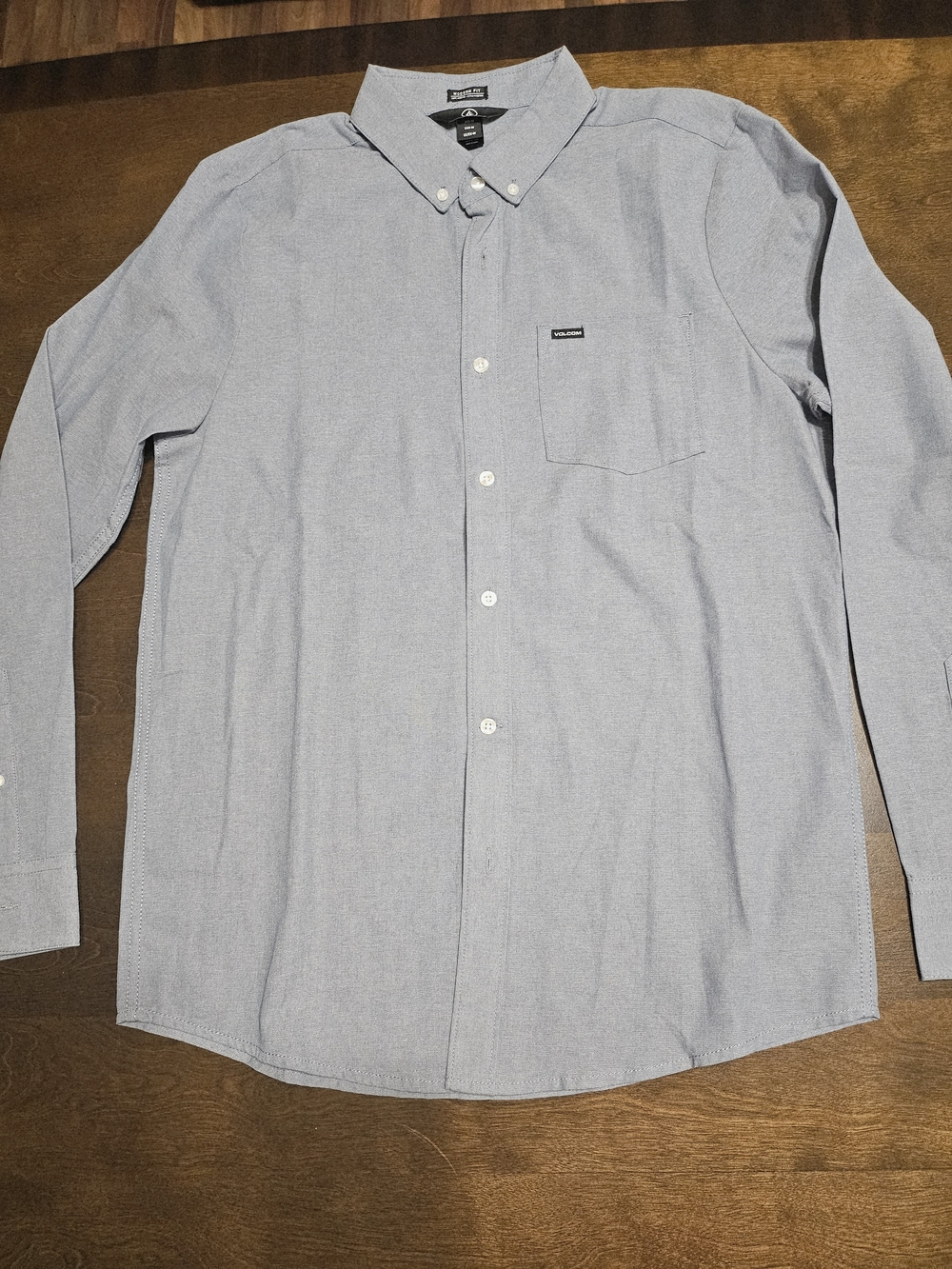 Volcom Men's Oxford Button-Down Shirt Medium